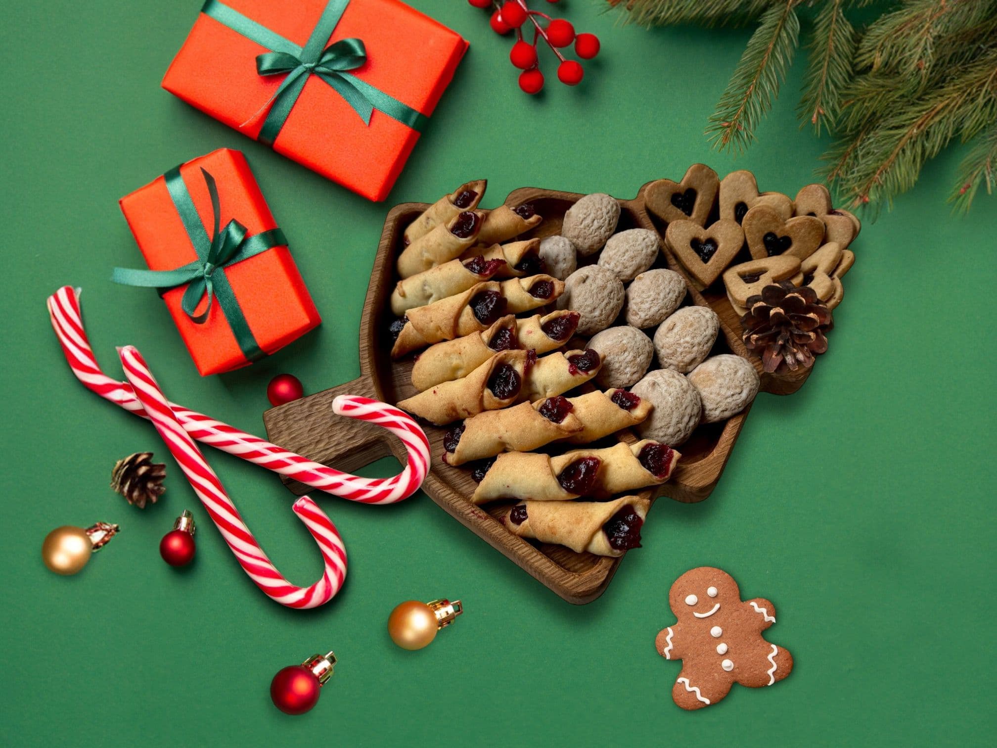 Servírovací podnos, Vianočný stromček