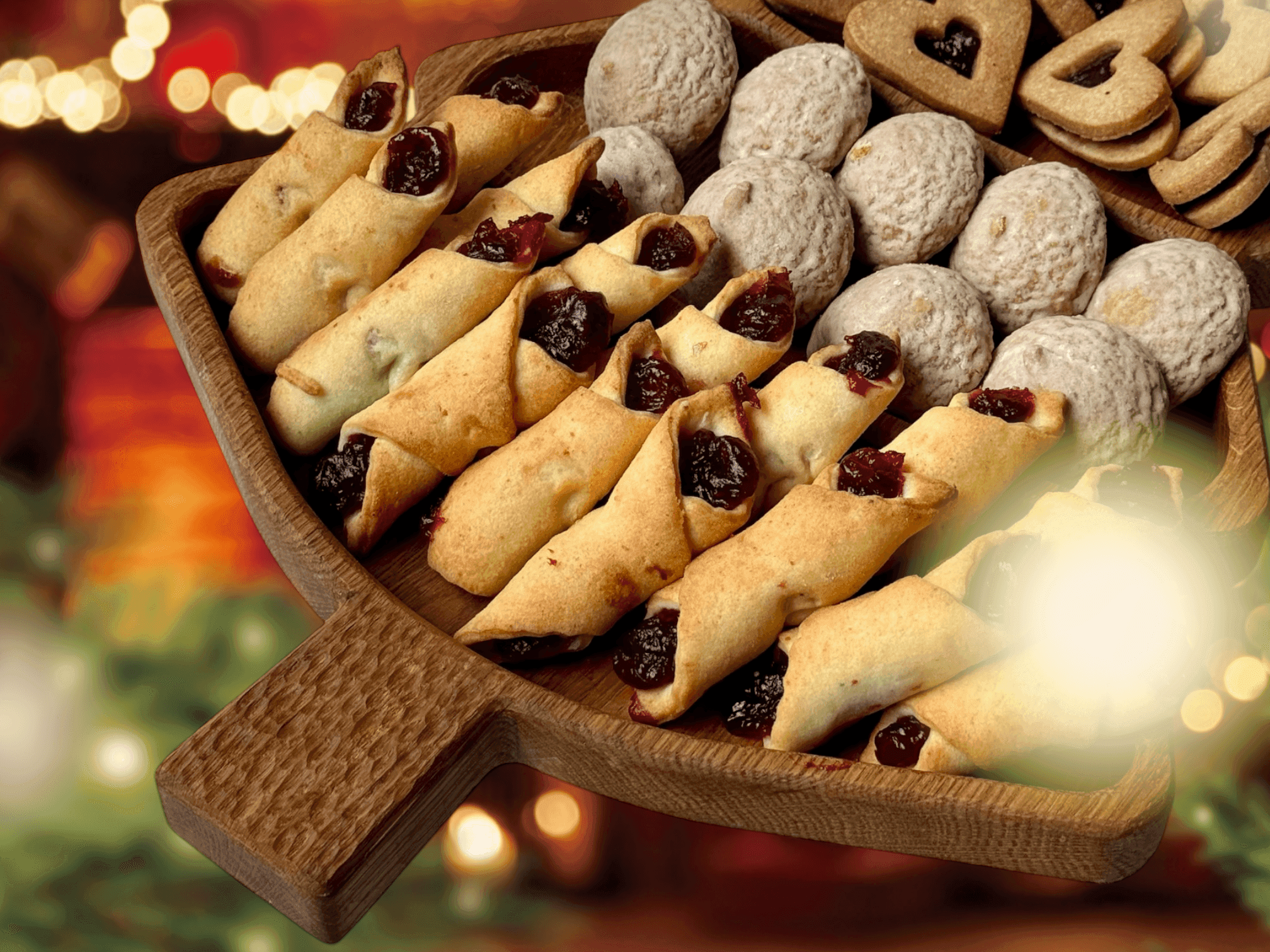 Servírovací podnos, Vianočný stromček