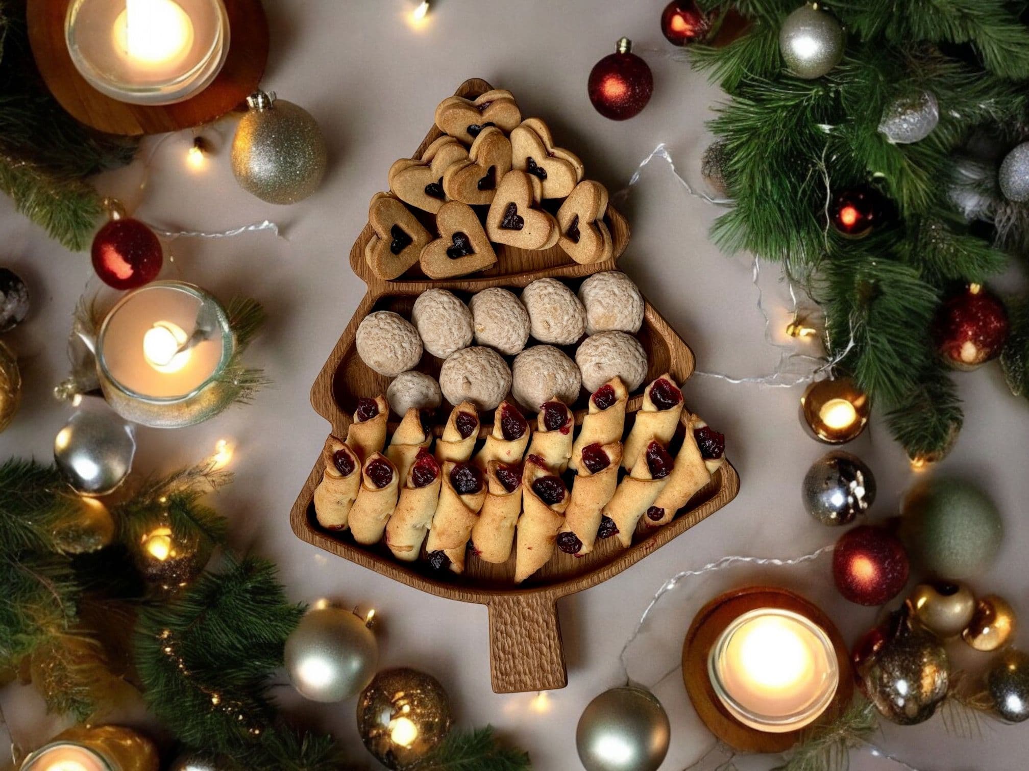Servírovací podnos, Vianočný stromček