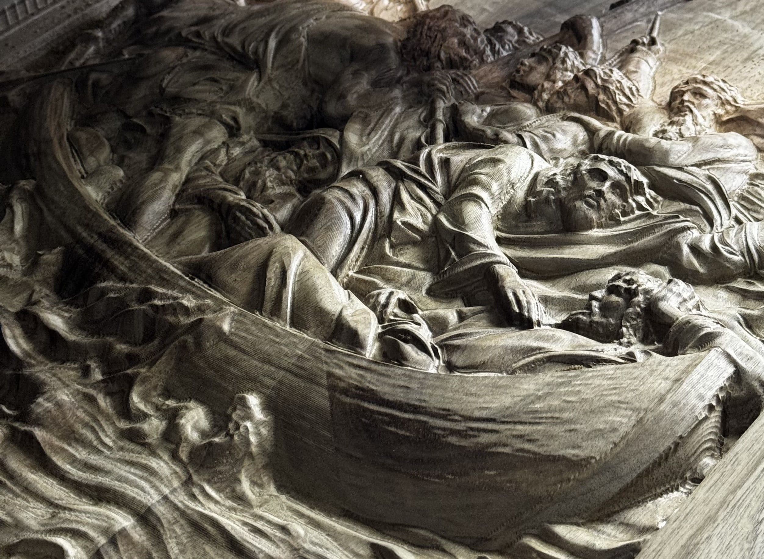 "Búrka na mori" 3D obraz "Búrka na mori" 3D obraz